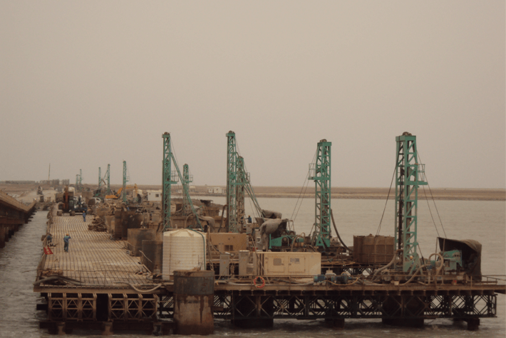 科威特巴比延岛公路、铁路桥工程