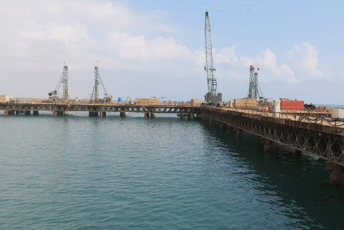 苏丹港牲畜码头一期工程