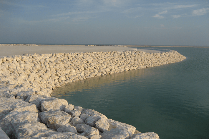 卡塔尔鲁塞尔护岸工程